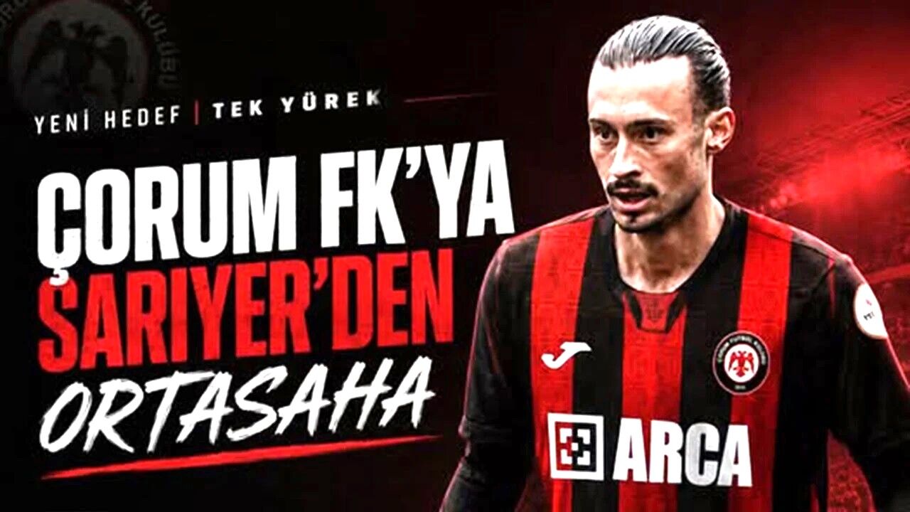 Sarıyer'in başarılı orta sahası Çorum FK yolunda
