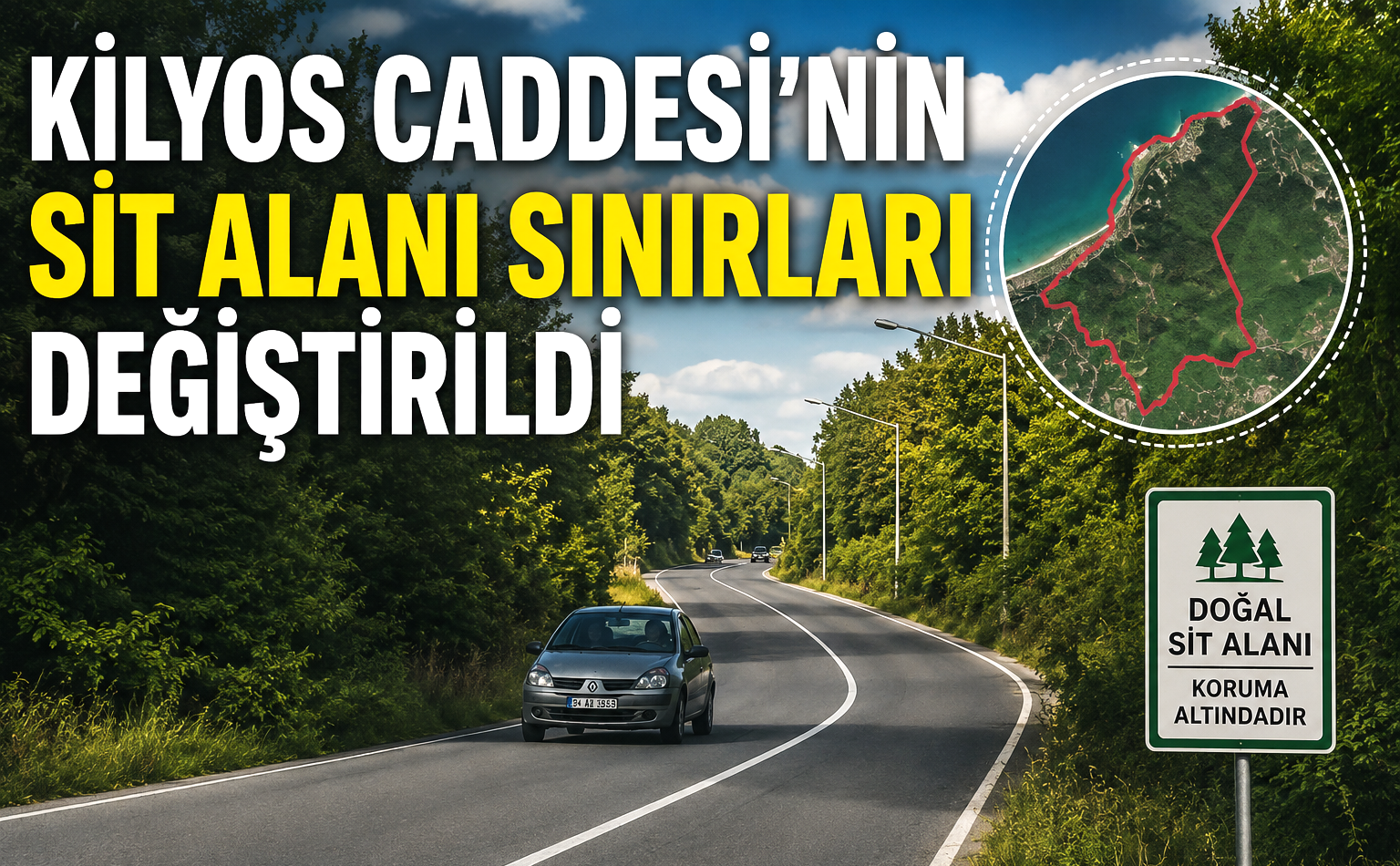Kilyos Caddesi'nin sit alanı sınırları değiştirildi