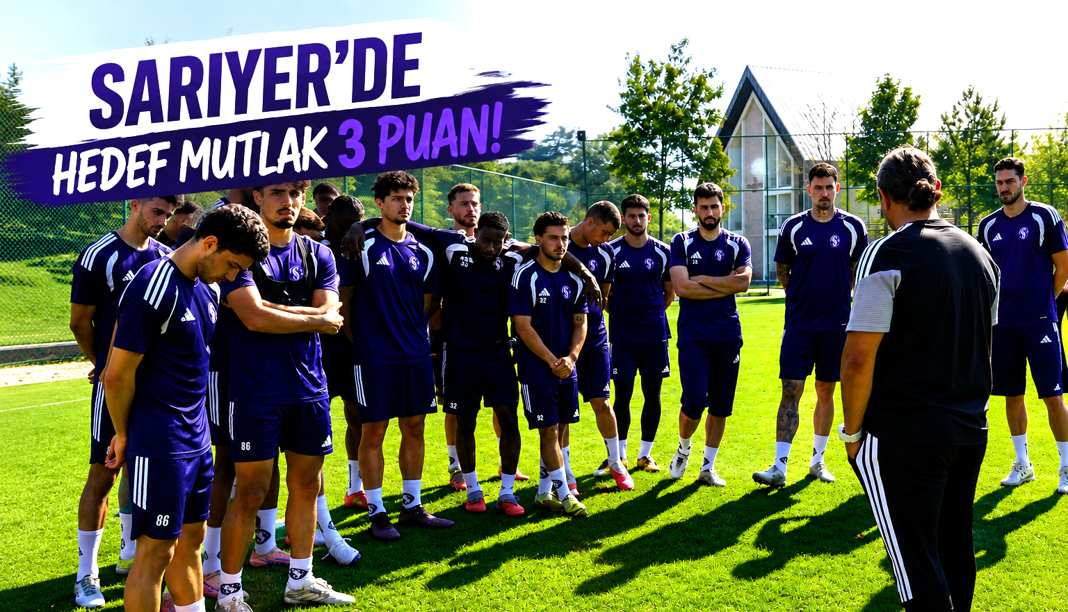 Sarıyer’de hedef mutlak 3 puan!