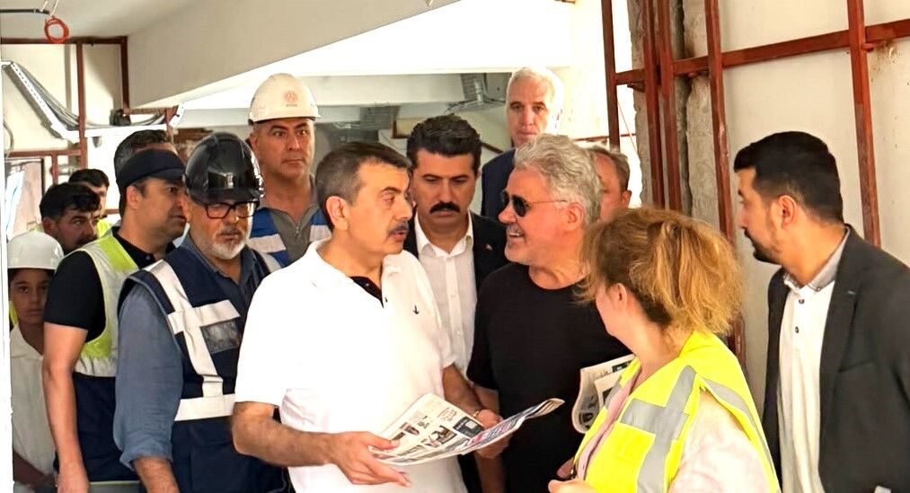 Levent Pehlivanoğlu'dan Bakan Yusuf Tekin’e Sarıyer teşekkürü
