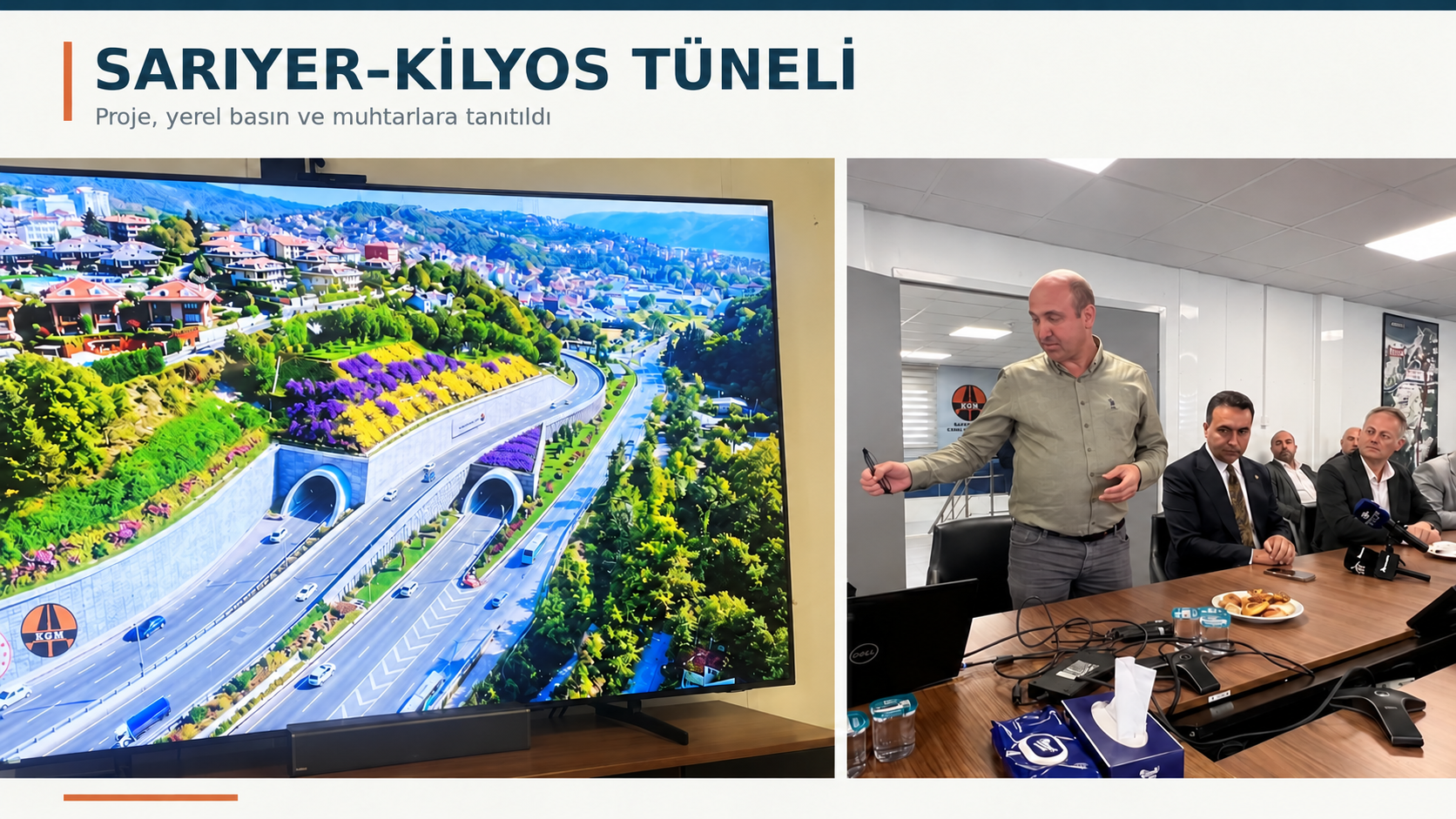 Sarıyer-Kilyos Tüneli’nde sona doğru