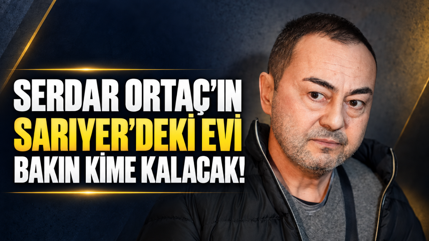 Serdar Ortaç’ın Sarıyer’deki evi bakın kime kalacak!