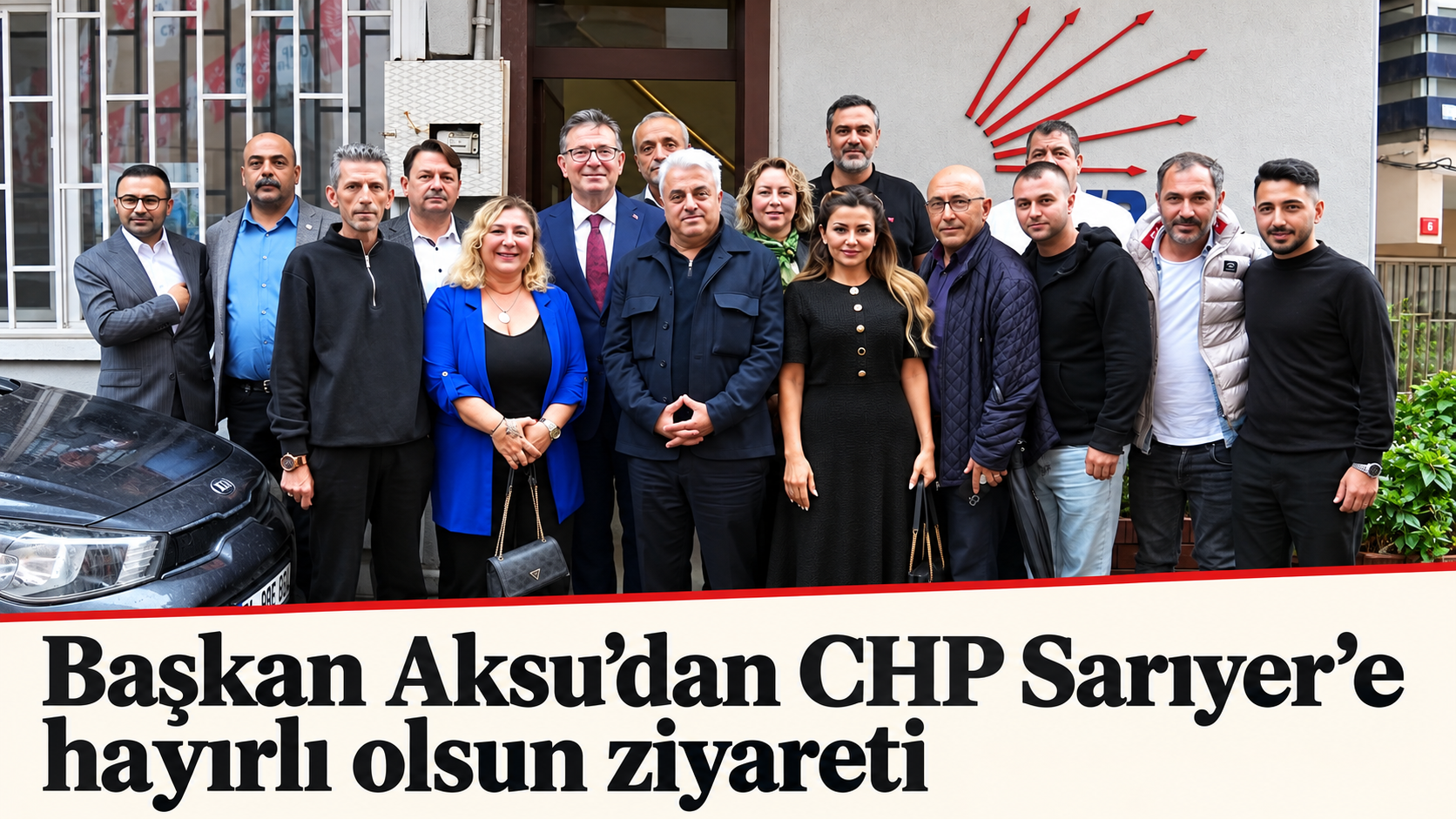 Başkan Aksu’dan CHP Sarıyer’e hayırlı olsun ziyareti