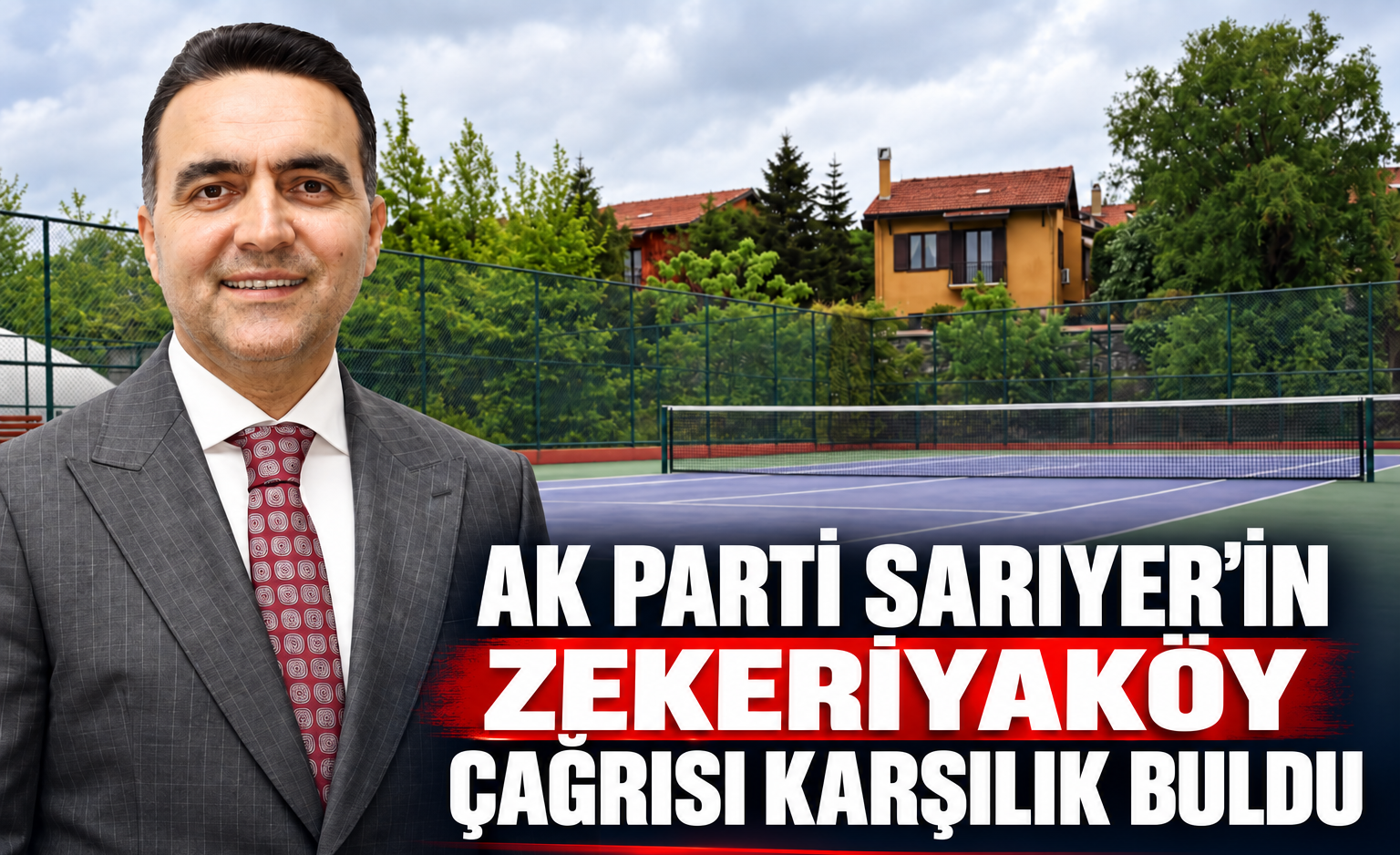 AK Parti Sarıyer’in Zekeriyaköy çağrısı karşılık buldu