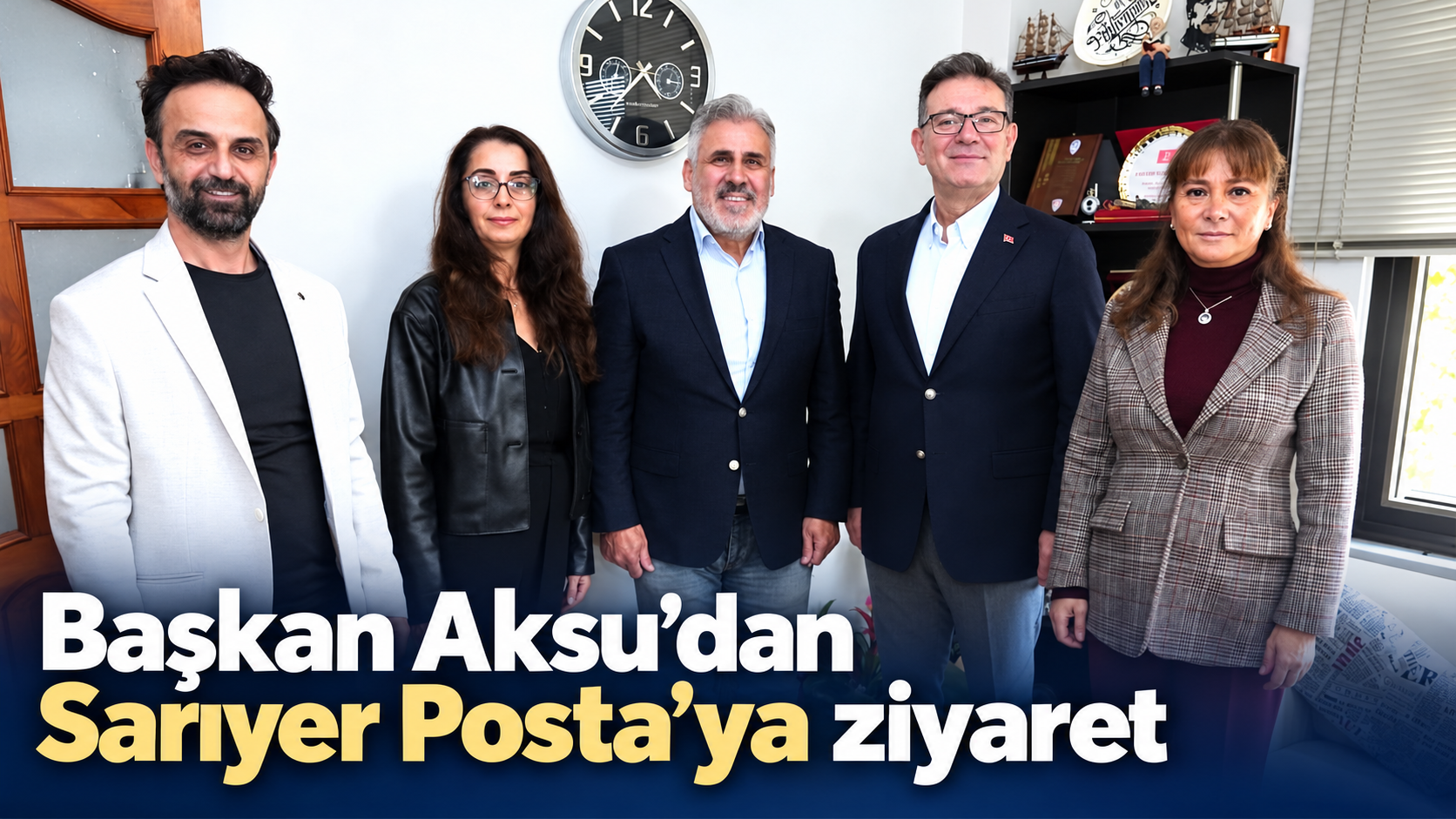 Sarıyer Belediyesi'nden Sarıyer Posta’ya ziyaret